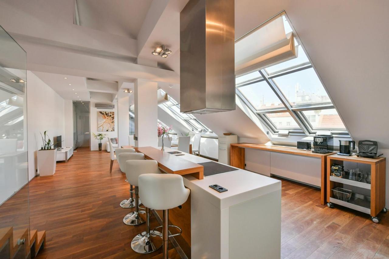 פראג Luxury Central Penthouse With Sauna, Terrace, 250M2, 5Bdrm, 3Bthrm מראה חיצוני תמונה