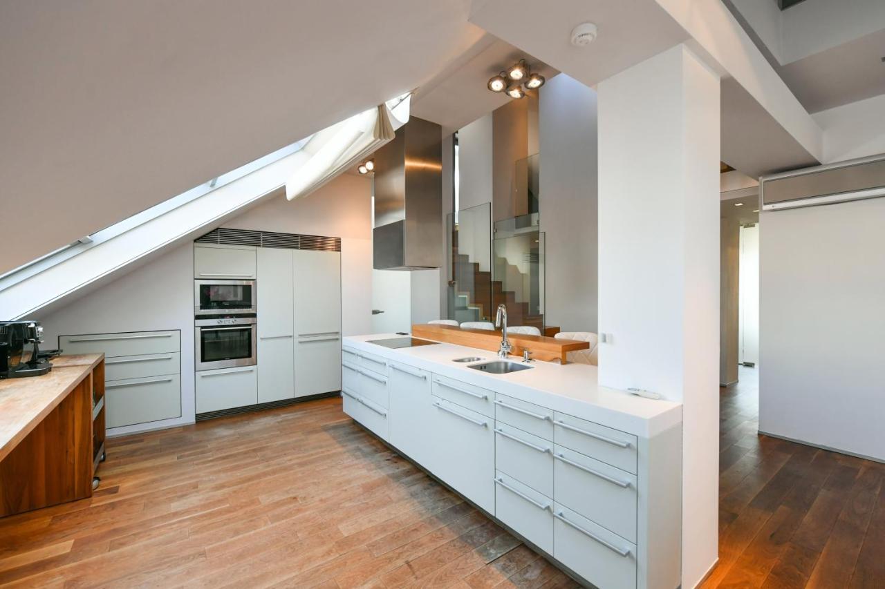 פראג Luxury Central Penthouse With Sauna, Terrace, 250M2, 5Bdrm, 3Bthrm מראה חיצוני תמונה
