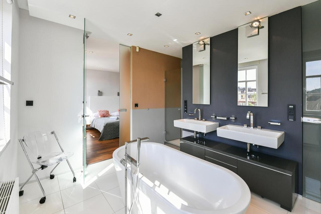 פראג Luxury Central Penthouse With Sauna, Terrace, 250M2, 5Bdrm, 3Bthrm מראה חיצוני תמונה